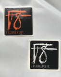 F8 Decals- 3" square