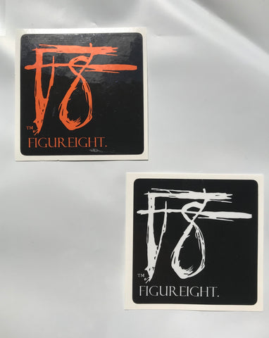 F8 Decals- 3" square